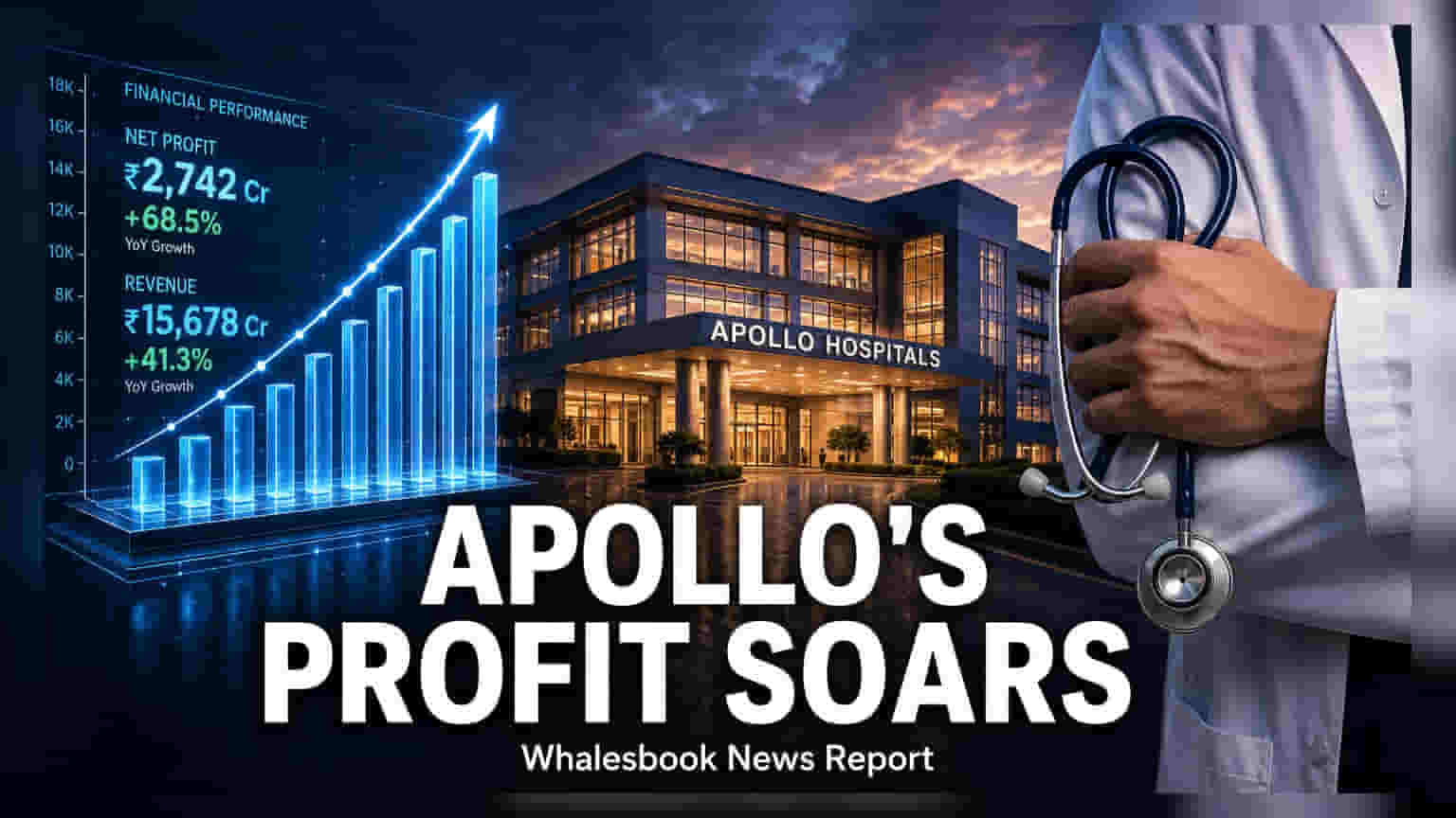 Apollo Hospitals Profit Jumps 34% In Q1, Shares Fall 2%