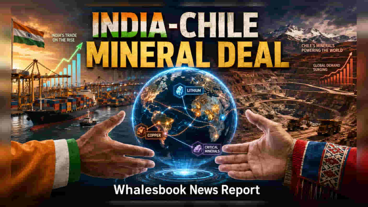 India Pushes For Chile Trade Pact To Secure Critical Minerals