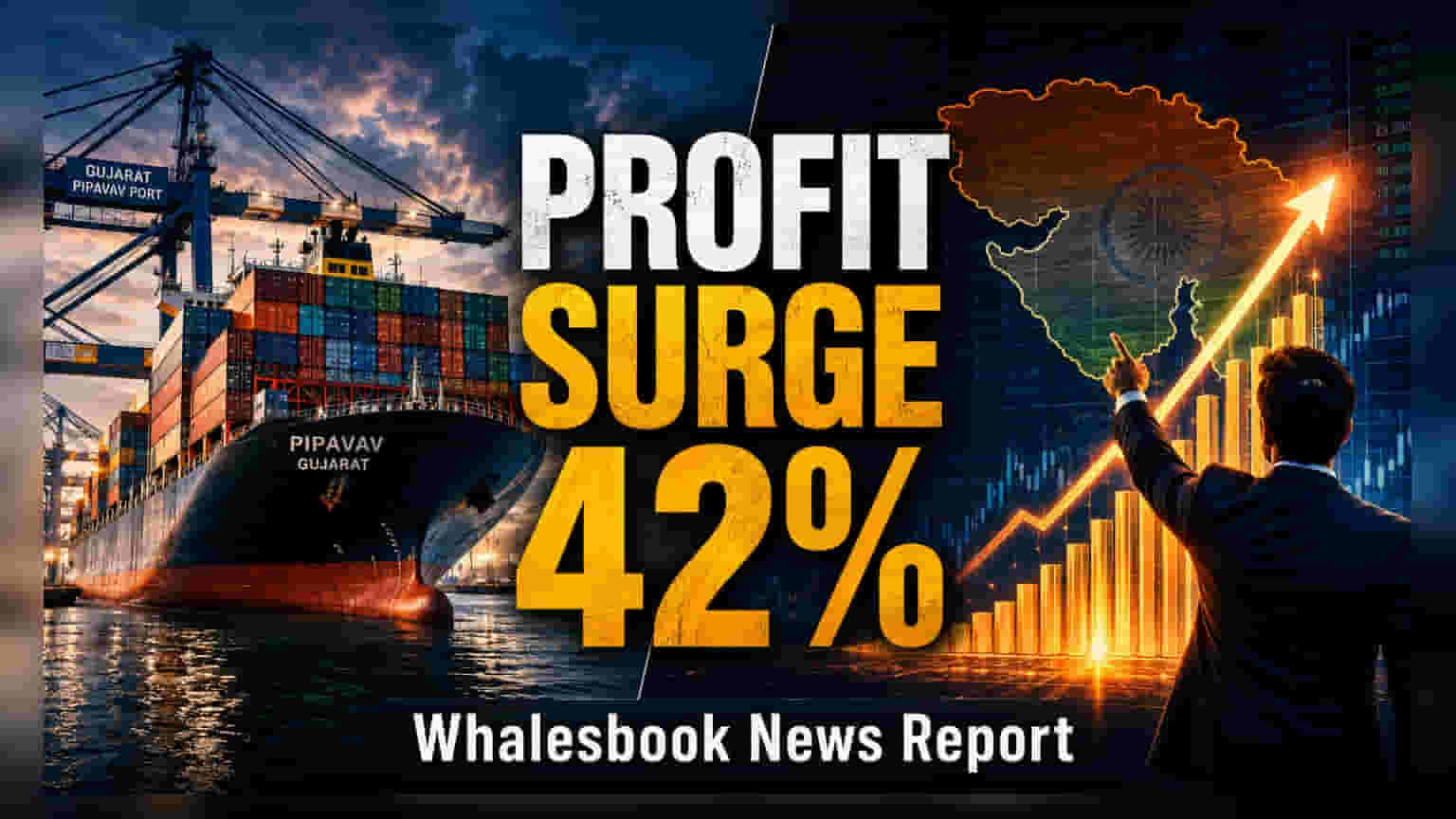 Gujarat Pipavav Port Q1 Profit Rises 42% on Ro-Ro Surge