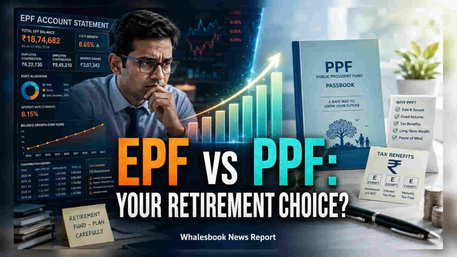 EPF vs PPF: Comparing India’s Top Tax-Saving Retirement Tools