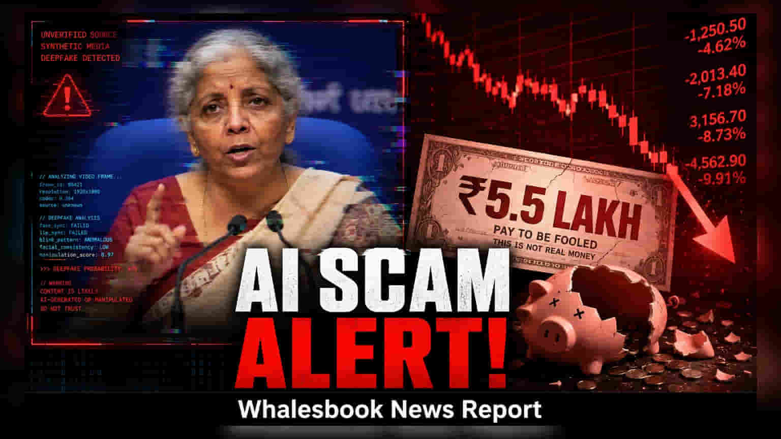 PIB Warns of Fake AI Scam Using Finance Minister's Image