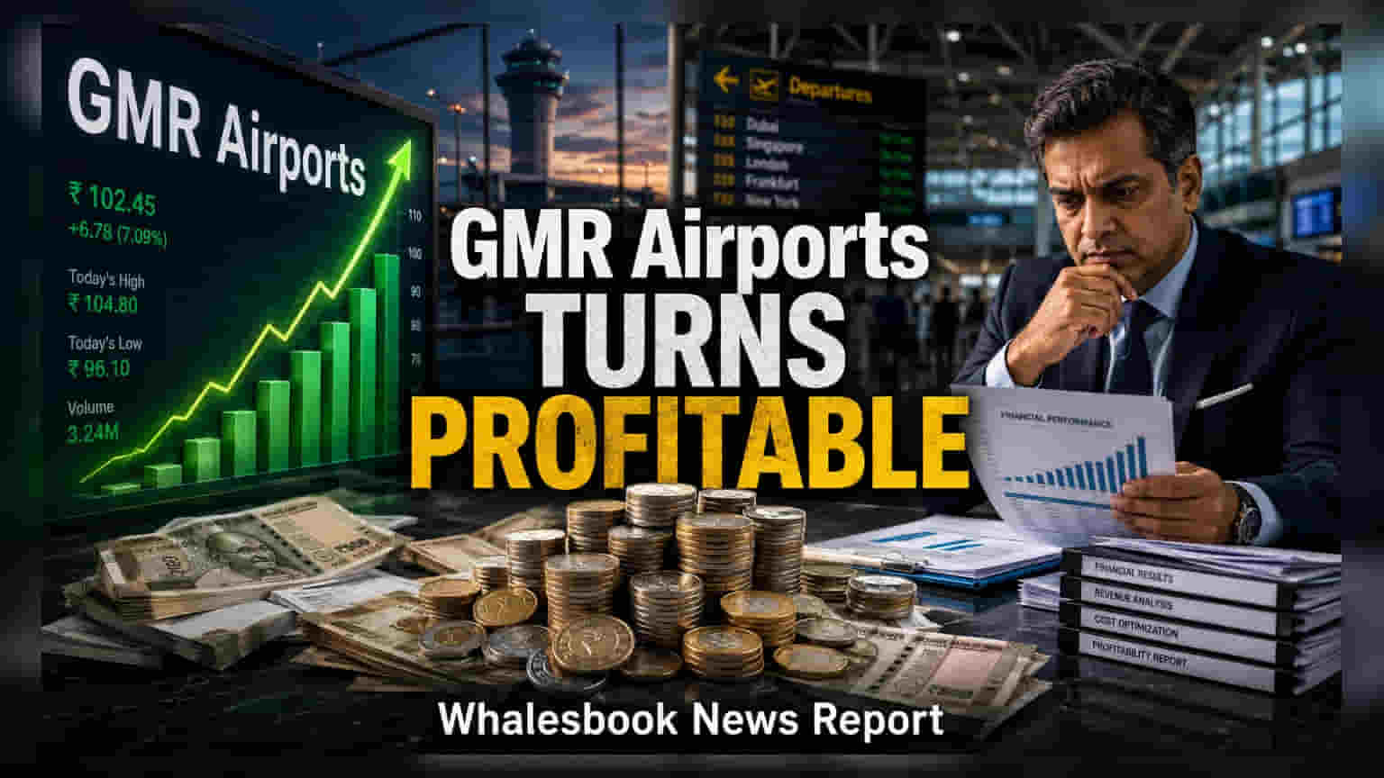 GMR Airports Posts ₹148 Cr Profit, Plans ₹6,500 Cr Fundraise