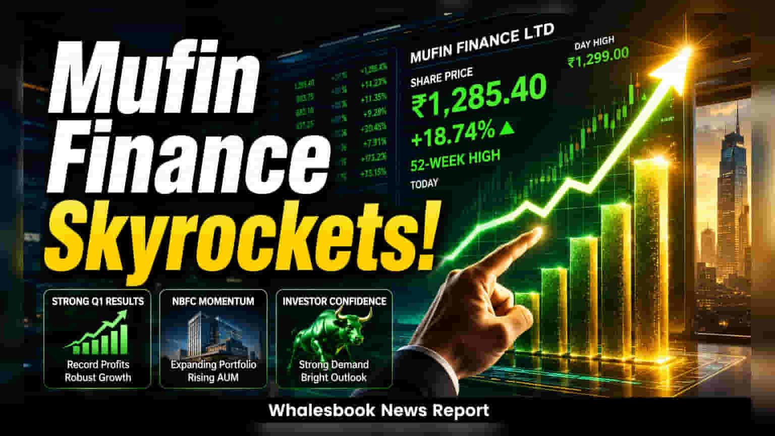 Mufin Green Finance Shares Hit 52-Week High After 346% Profit Jump
