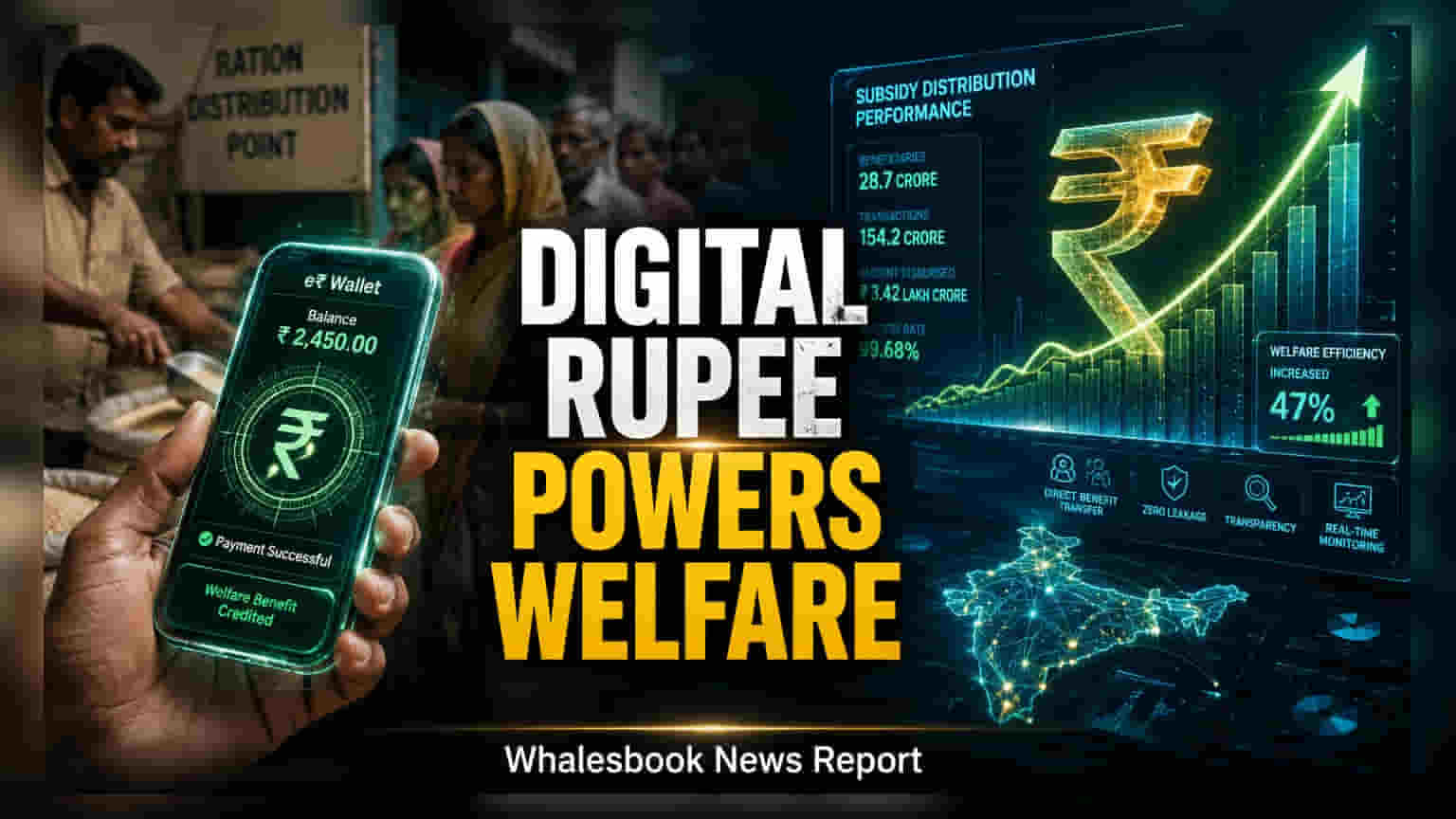 India Expands Digital Rupee for PMGKAY Food Subsidies
