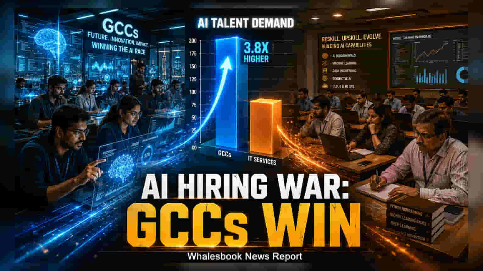 GCCs Gain Ground on Indian IT Firms in AI Hiring