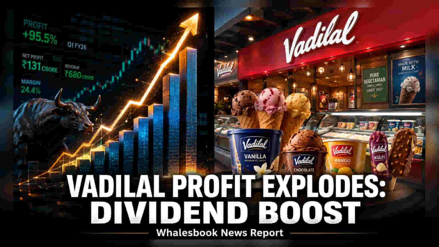 Vadilal Industries Q1 Profit Soars 96%, ₹17 Dividend Set