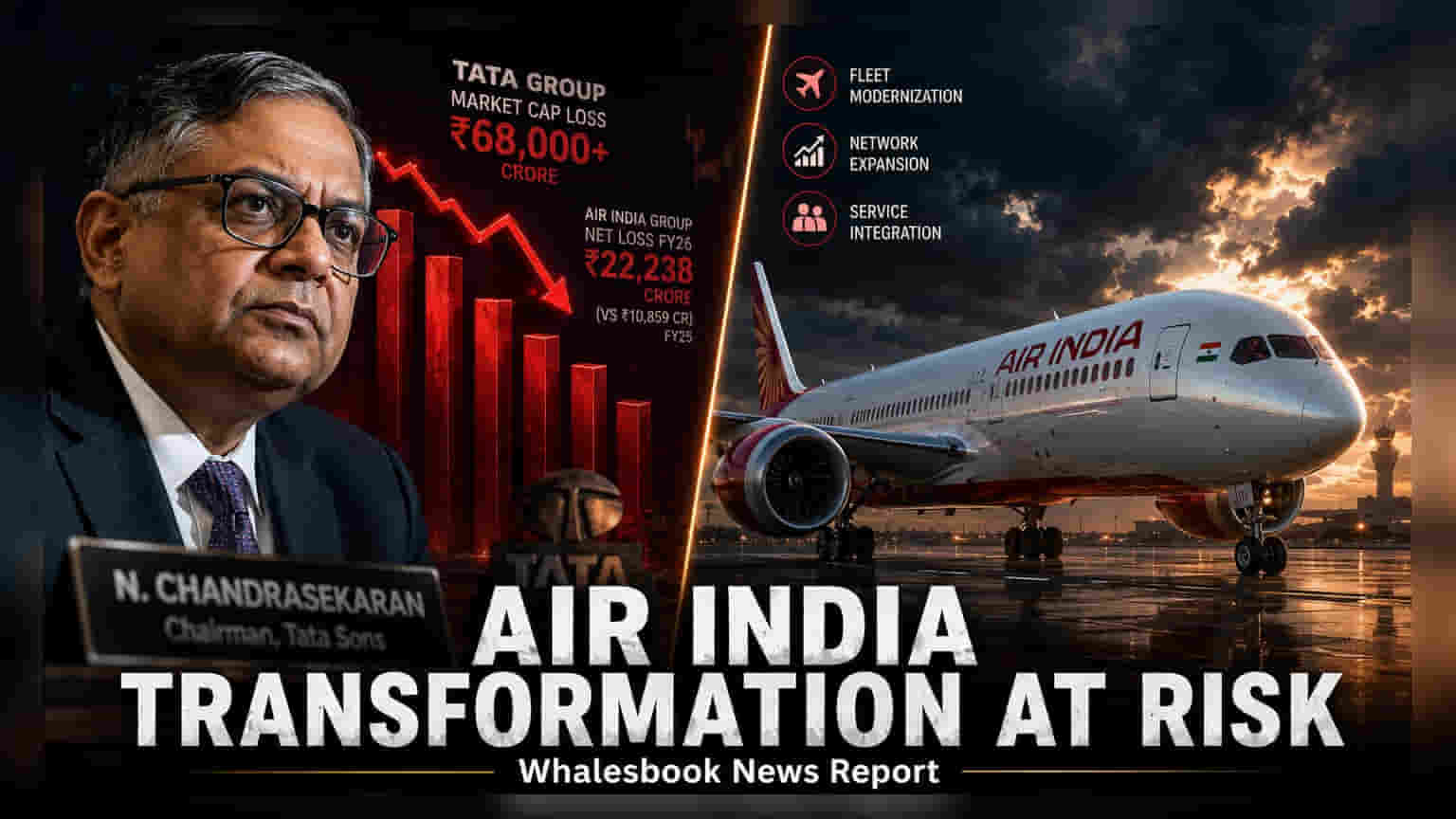 N. Chandrasekaran To Step Down As Tata Sons Chair In 2027