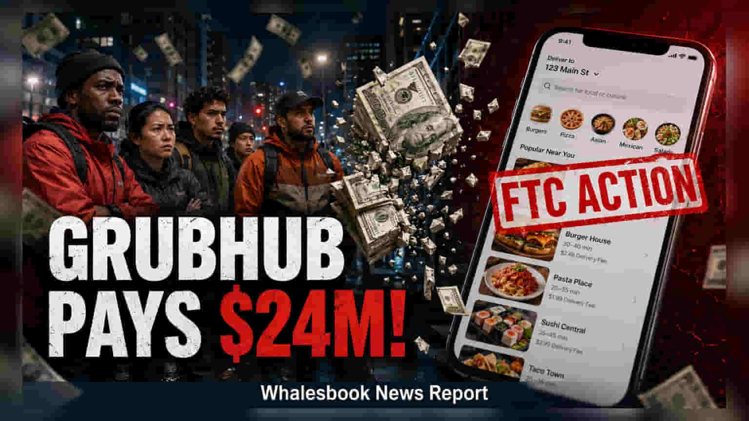Grubhub to Pay $23.8 Million in FTC Settlement Over Deceptive Practices