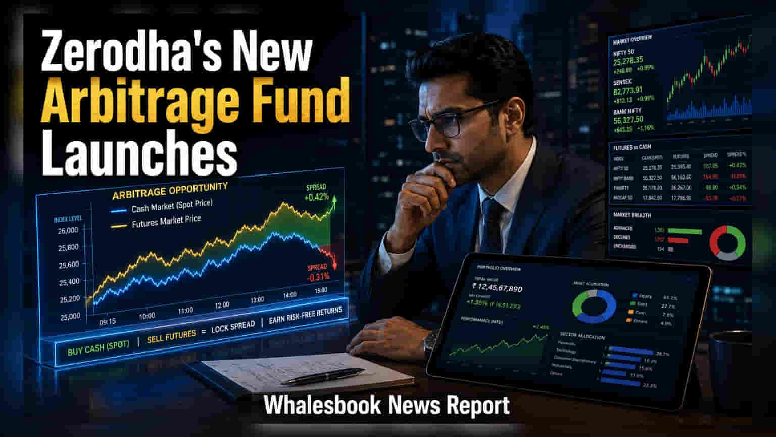 Zerodha Fund House Arbitrage Fund: ₹5,000 માં રોકાણ શરૂ, NFO 14 ઓગસ્ટે બંધ