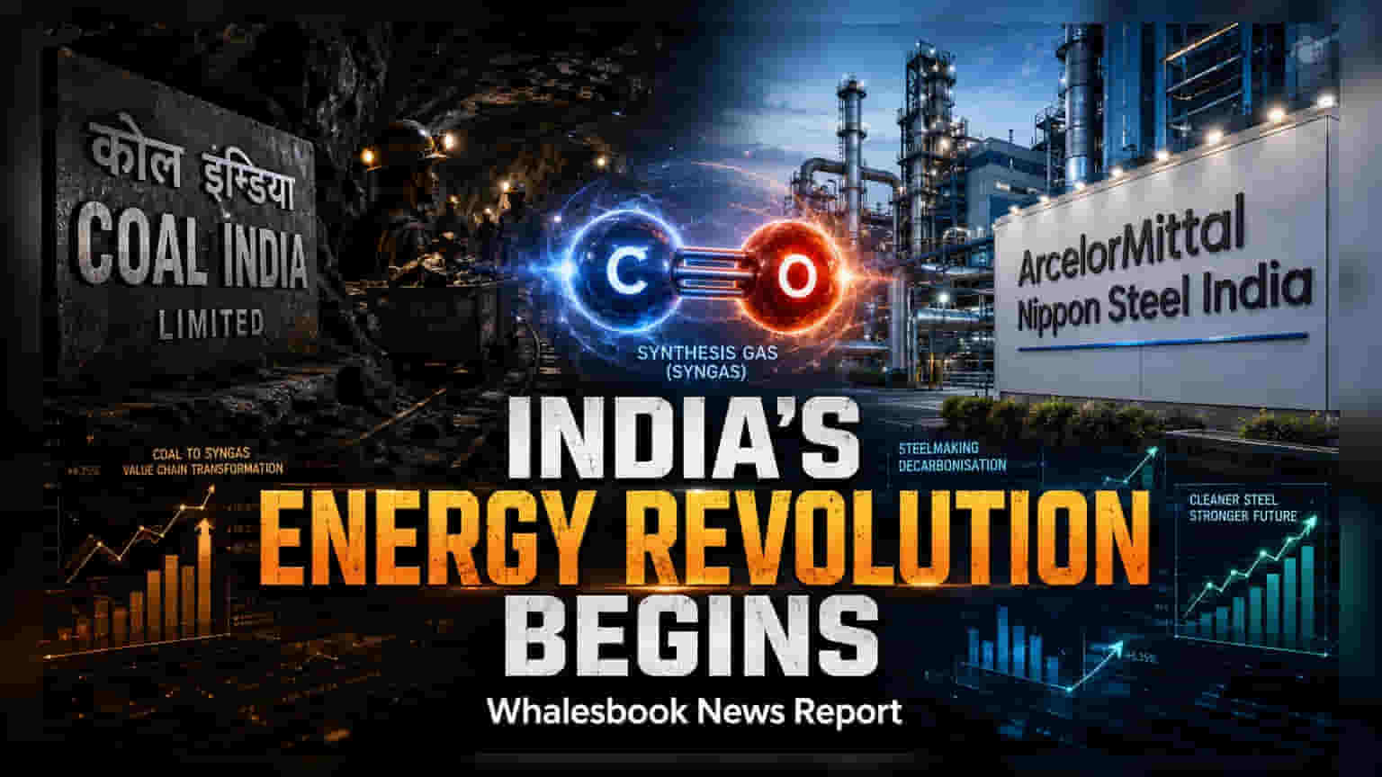 Coal India અને AMNS India વચ્ચે મોટો કરાર: ઓડિશામાં ગેસિફિકેશન પ્લાન્ટ માટે MoU