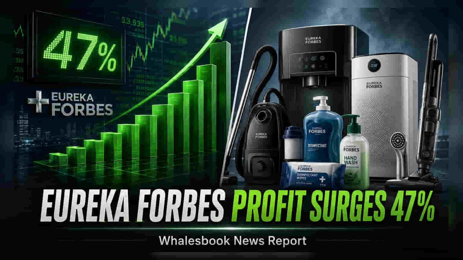 Eureka Forbes: पहिल्या तिमाहीत नफ्यात मोठी झेप! पण एका 'गिफ्ट'मुळे आकडे फुगले?