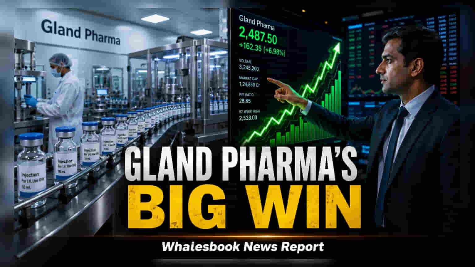 Gland Pharma Lands Major CDMO Deal, Eyes 2029 Revenue Boost