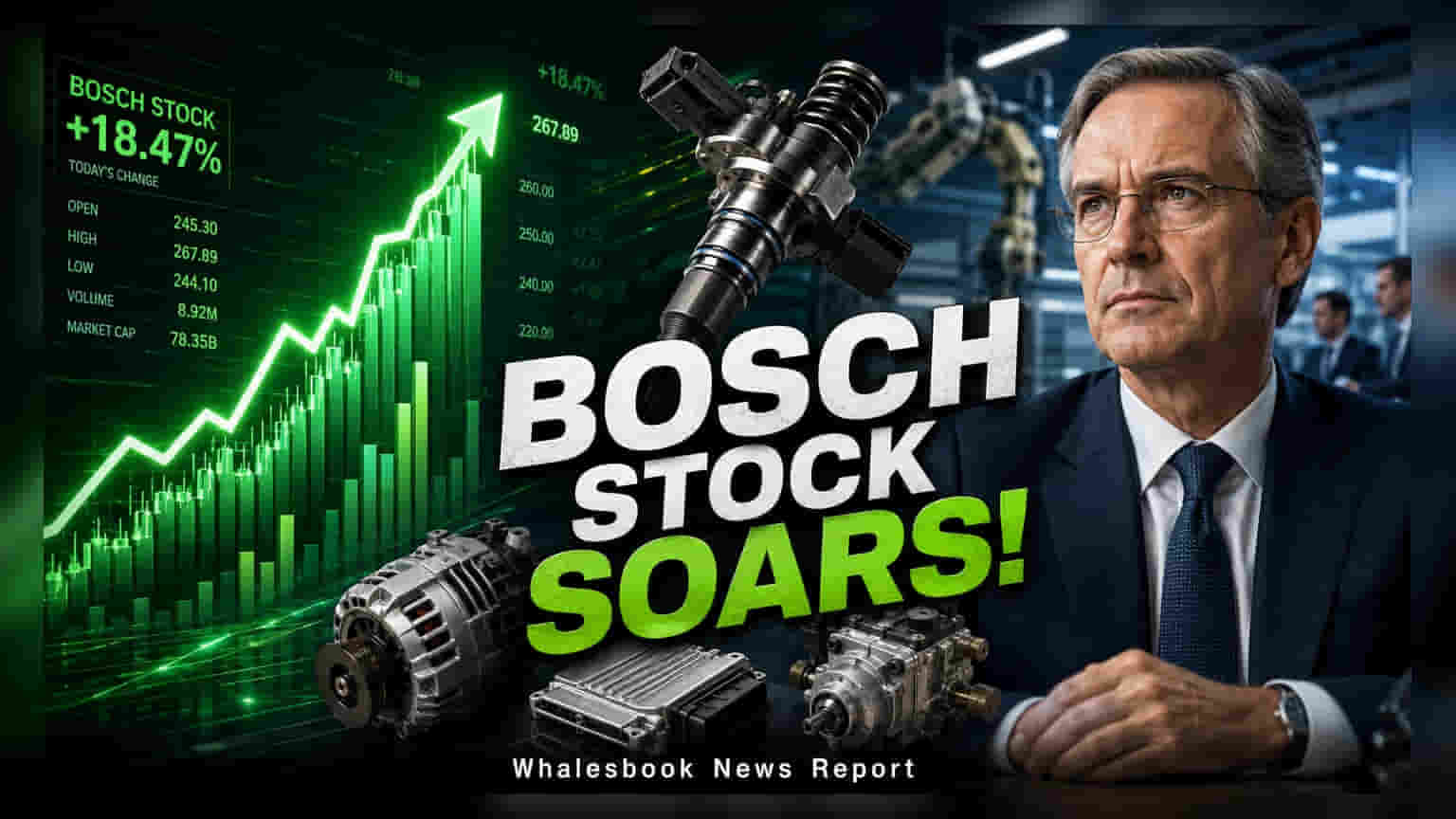 Bosch Shares Hit All-Time High After Q1 Revenue Growth