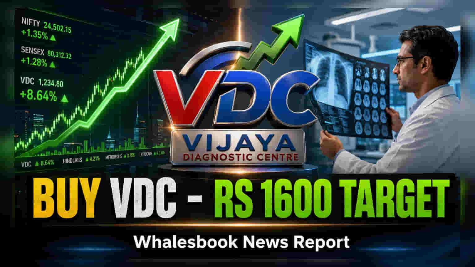 Vijaya Diagnostic Gets Buy Rating from ICICI Securities with Rs 1,600 Target
