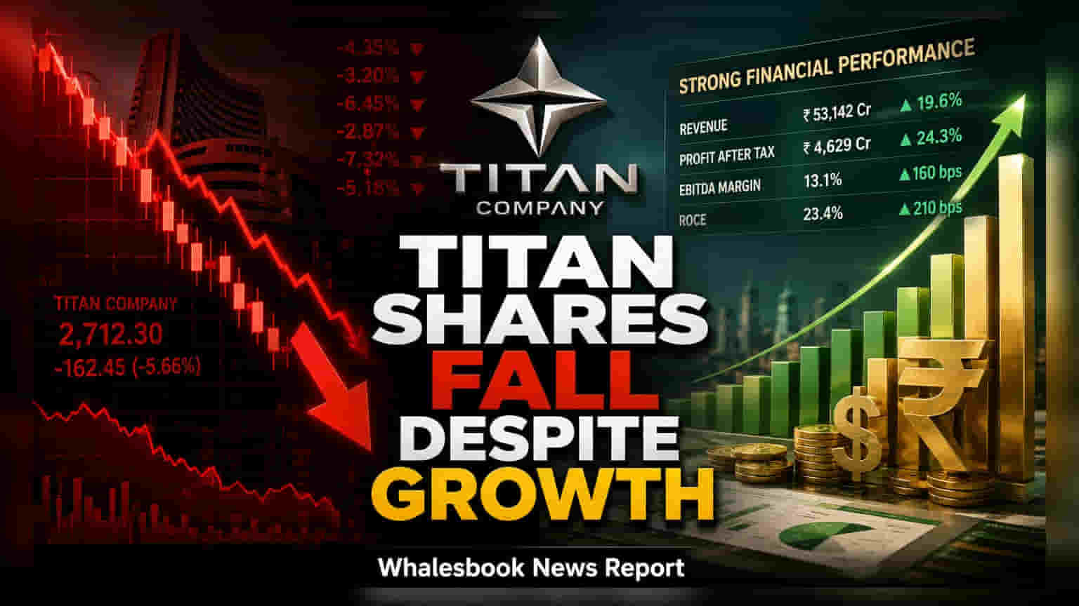 Titan Shares Slip 2% Despite Strong Q1 FY27 Profit Growth