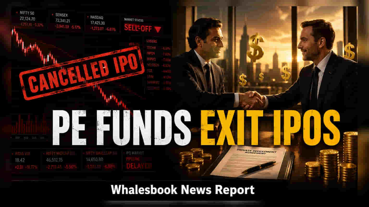 Indian PE Firms: IPO કરતાં સેકન્ડરી ડીલ્સમાં રસ કેમ? Exit માં 47% ઘટાડો