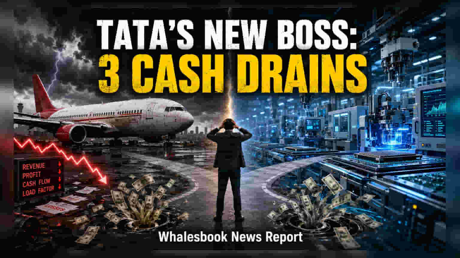 Tata Sons ના ચેરમેન પદેથી N. Chandrasekaran 2027માં વિદાય લેશે; નવા CEO પર ₹28,823 કરોડનો બોજ!
