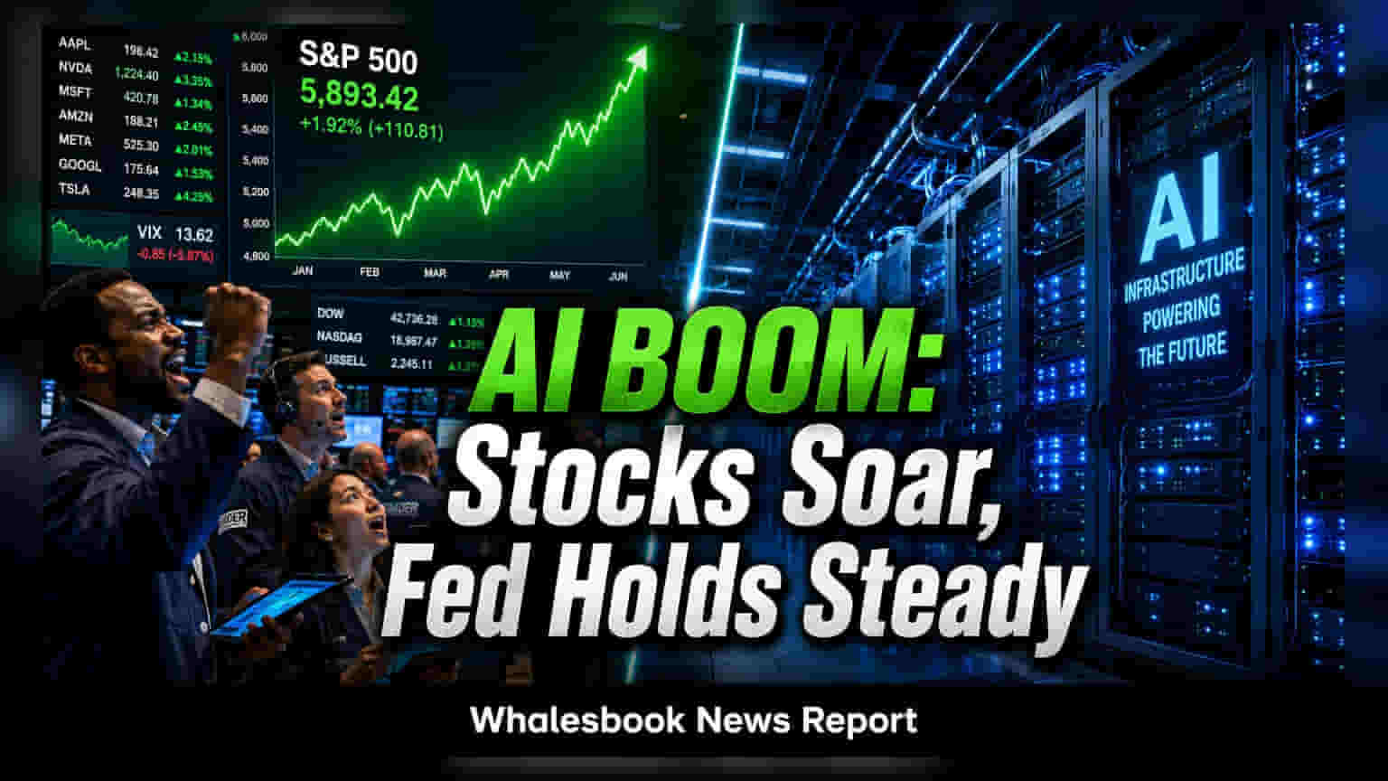US Markets: AIના જોરદાર પરિણામો અને ફુગાવાના ડેટાએ વ્યાજ દરની ચિંતાઓ ઘટાડી, માર્કેટમાં તેજી