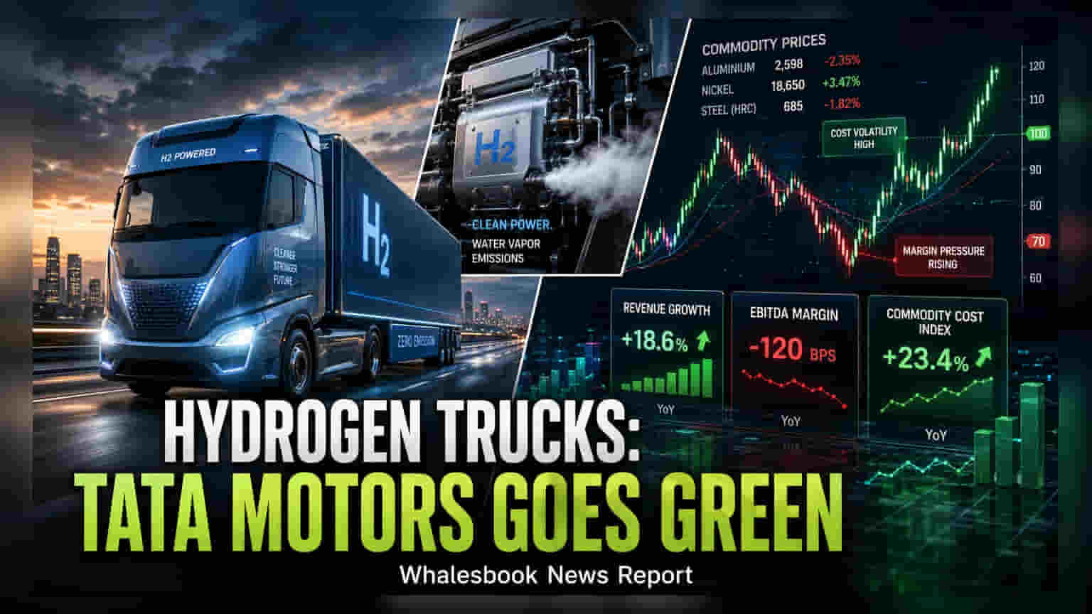Tata Motors Advances Hydrogen Truck Trials Amid Q1 Profit Surge