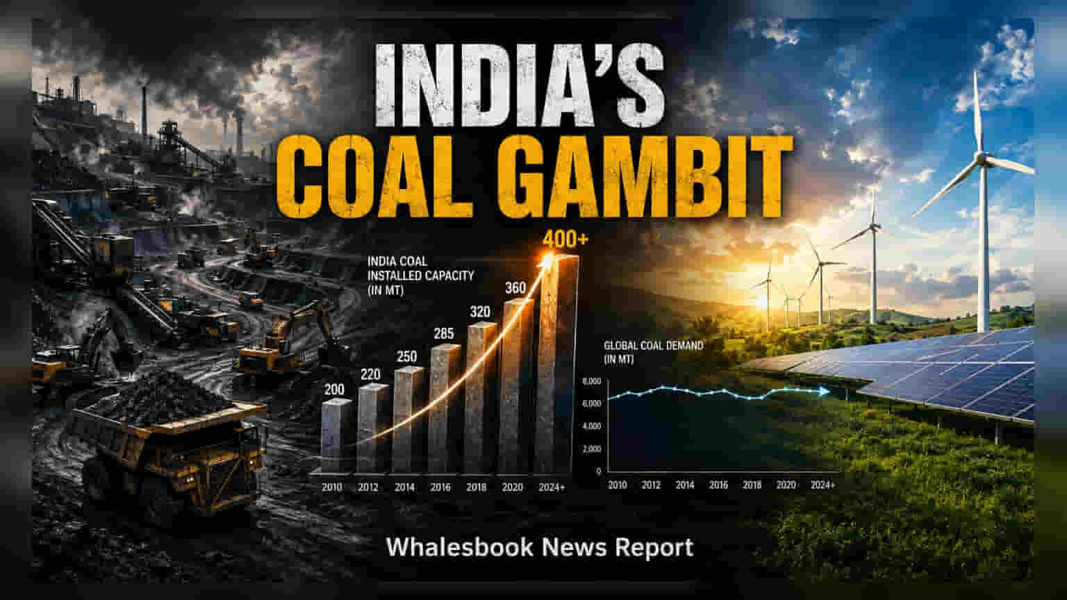 Coal Mining Boom: भारत की क्षमता 94% बढ़ी, 638 MTPA पर पहुंची!
