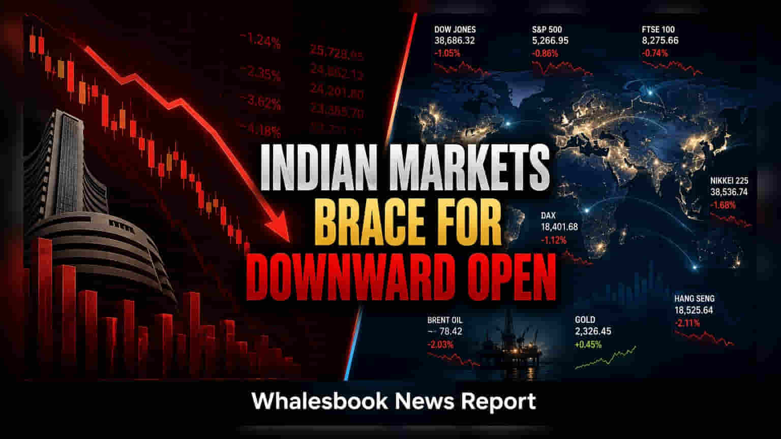 Indian Markets Face Negative Opening August 13 Amid Oil And Index Rejig