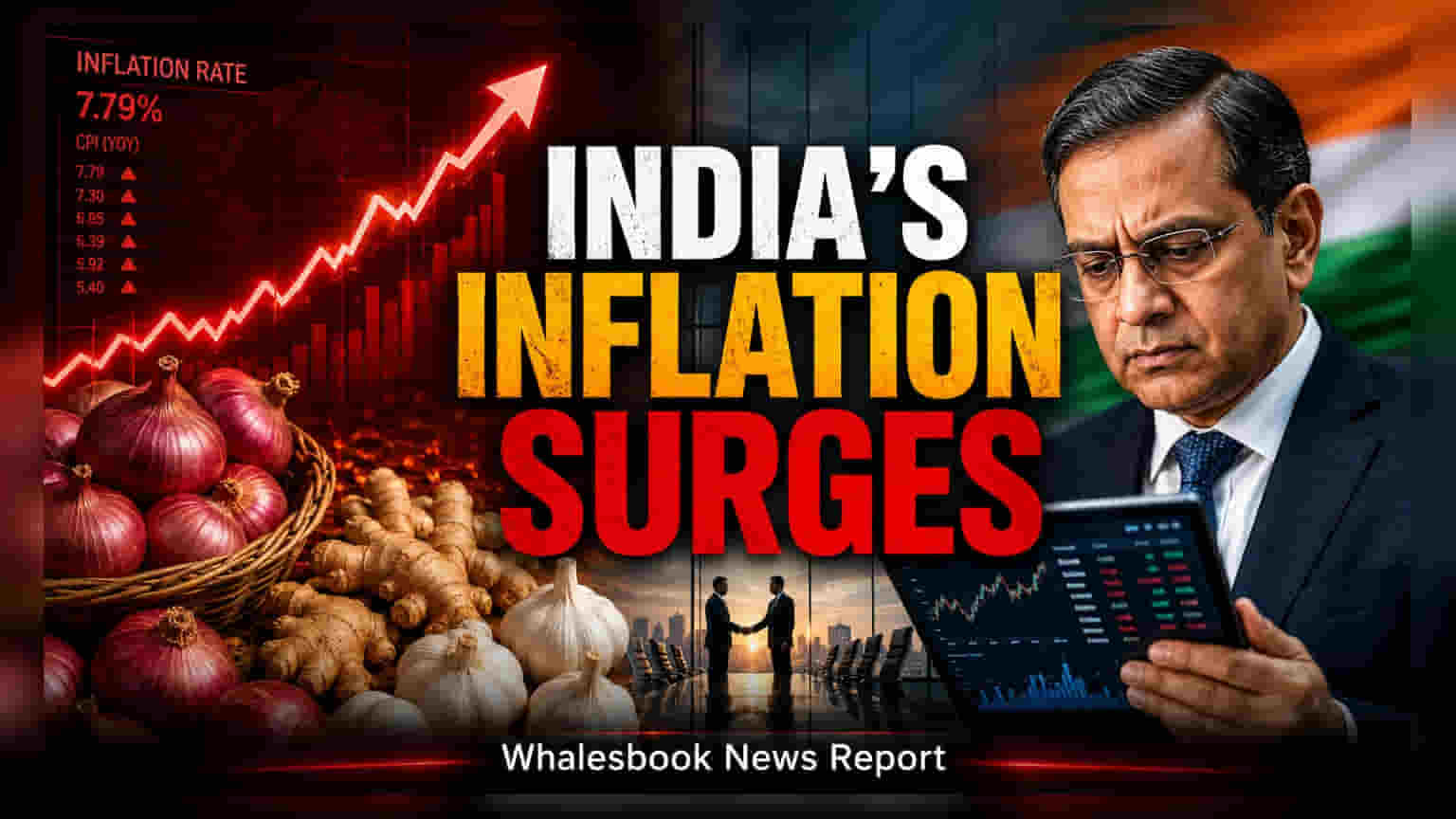 India Inflation Hits 19-Month High; Tata Sons CEO to Step Down in 2027