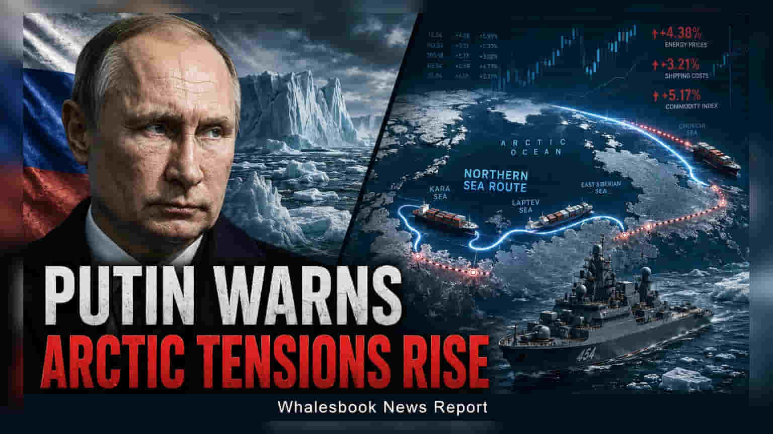 Putin ਨੇ ਦਿਖਾਈ ਭਾਰਤ ਤੇ ਚੀਨ ਨੂੰ Northern Sea Route ਦੀ ਚਮਕ, NATO ਨਾਲ ਤਣਾਅ ਵਧਿਆ