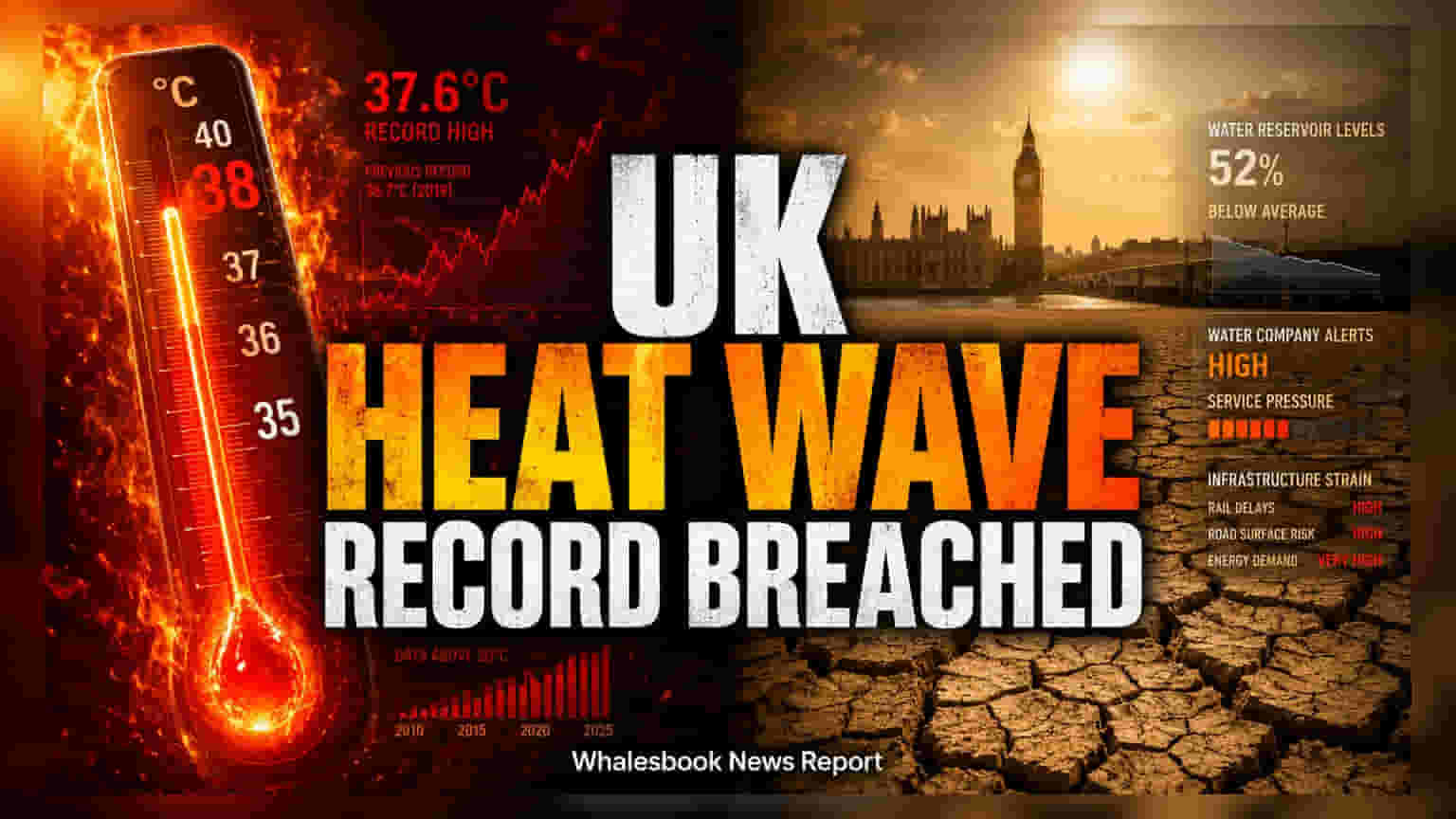 UK Heatwave Hits 38°C: Economic Risks and Business Impact