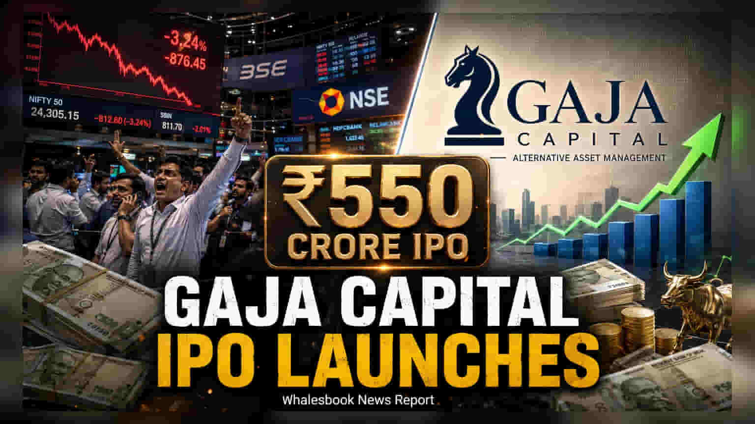 Gaja Capital IPO Opens Aug 19 at ₹152-160 Price Band