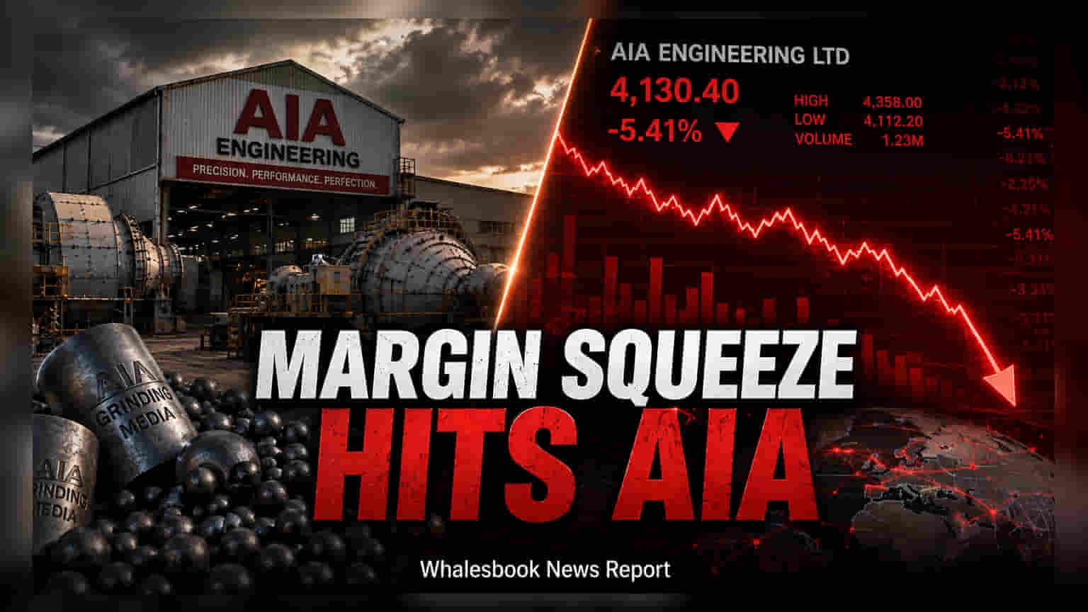 AIA Engineering Shares Fall 5% After Q1 Margin Pressure