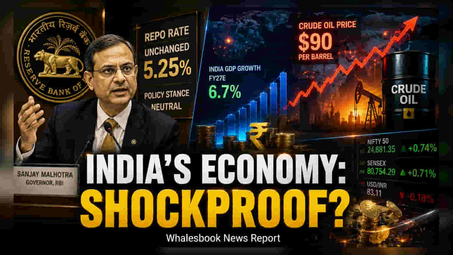 RBI चा मोठा निर्णय: रेपो रेट जैसे थे! GDP वाढीचा अंदाज वाढवला, पण 'या' गोष्टींची चिंता कायम