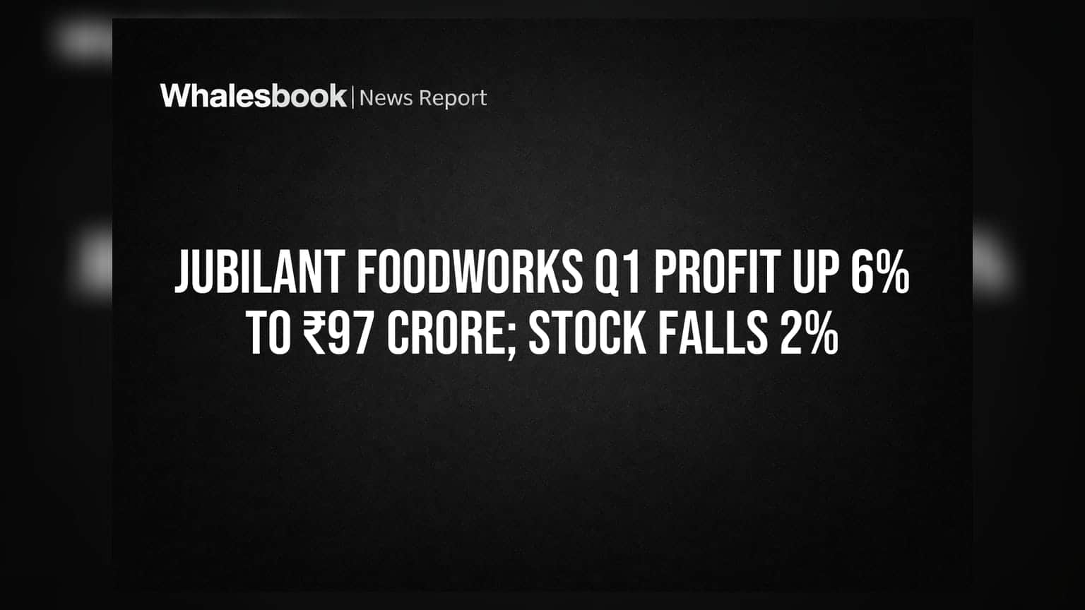 Jubilant FoodWorks Share Price: ₹97 கோடி லாபம்! ஆனாலும் Share **2%** சரிவு - காரணம் என்ன?