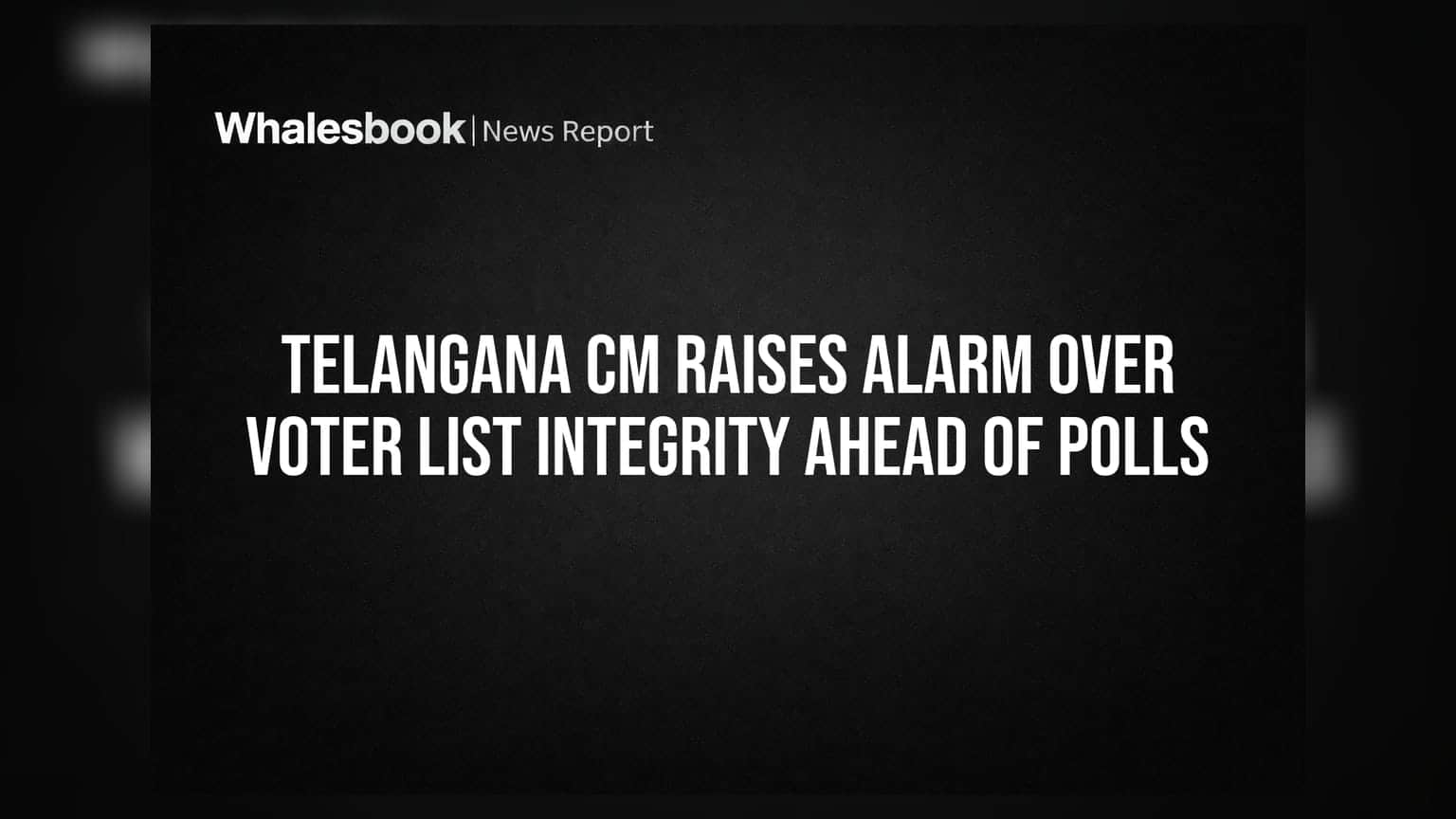 Telangana CM Revanth Reddy: मतदार याद्यांवरून मुख्यमंत्र्यांची चिंता वाढली, गडबडीची शक्यता?