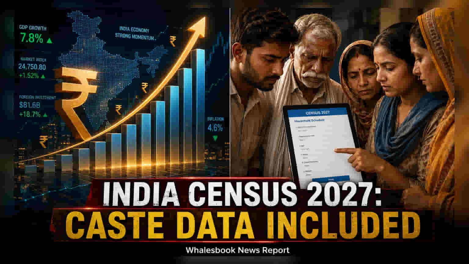 India Census 2027: जातिगत जनगणना के साथ 40 सवाल तय, डिजिटल होगा पहली बार!