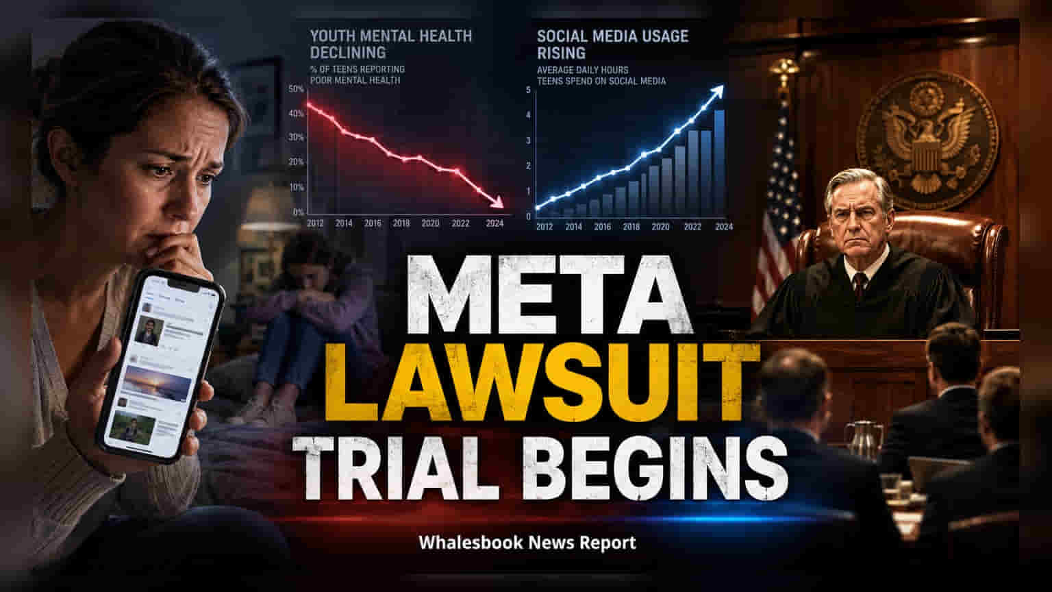 Meta Platforms पर केस: बच्चों की सुरक्षा पर अमेरिकी राज्यों ने कसा शिकंजा, शेयरों पर मंडराया खतरा