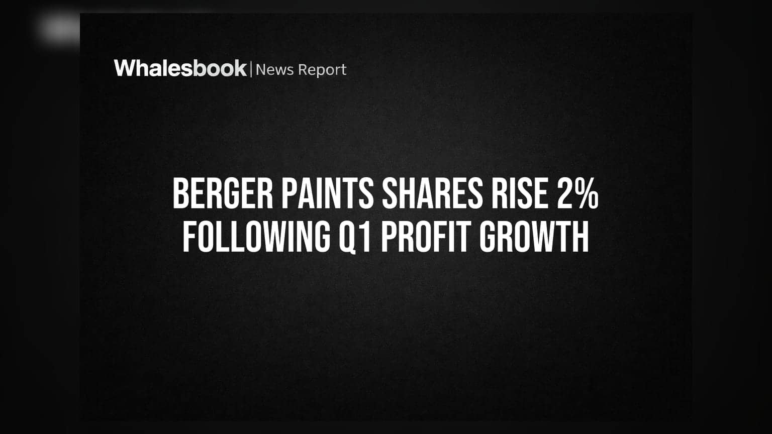 Berger Paints Shares: Q1માં નફો **29%** વધ્યો, રોકાણકારો માટે રાહતના સમાચાર!