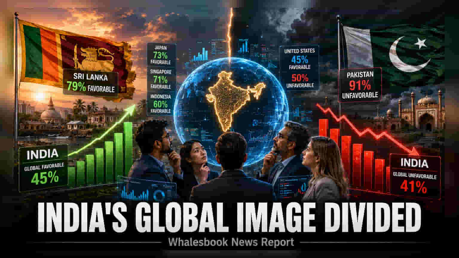 Pew Survey: 2026 માં ભારત પ્રત્યે વૈશ્વિક સ્તરે 45% લોકોનો સકારાત્મક અભિપ્રાય