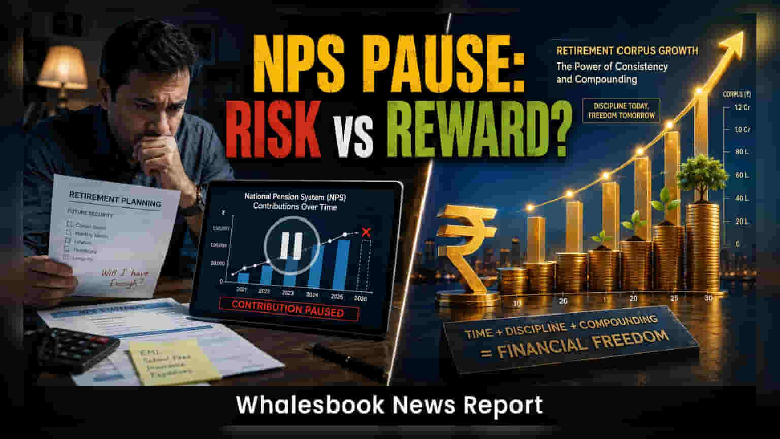 NPS मध्ये योगदान थांबवताय? टॅक्स आणि रिटायरमेंट प्लॅनवर काय परिणाम होतोय?