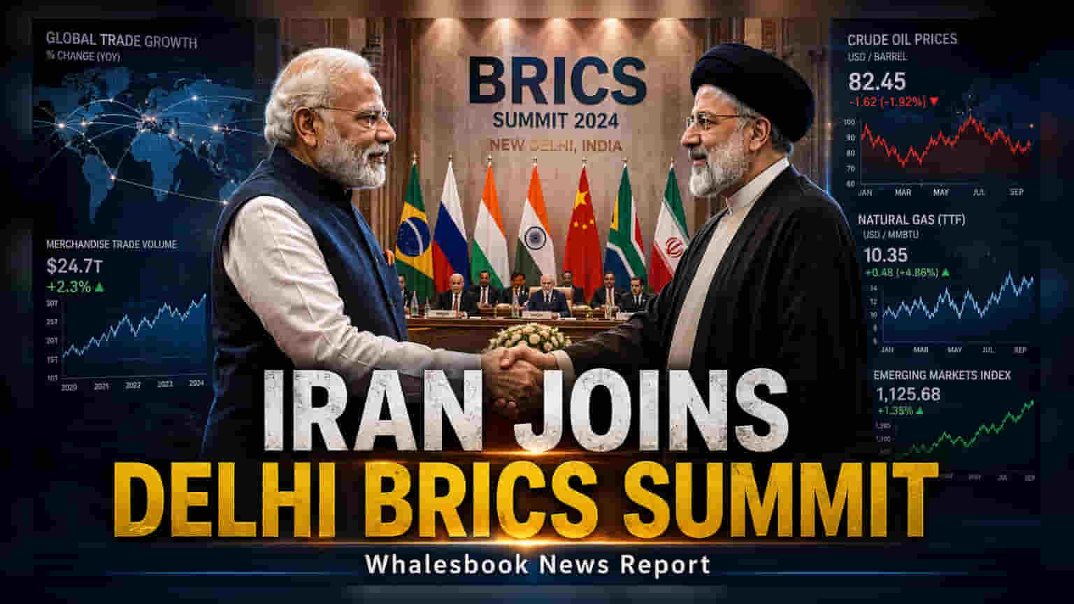 ઈરાનના રાષ્ટ્રપતિ Pezeshkian BRICS સમિટમાં ભાગ લેશે: નવી દિલ્હીમાં વૈશ્વિક વેપાર અને ઊર્જા સહકાર પર થશે ચર્ચા
