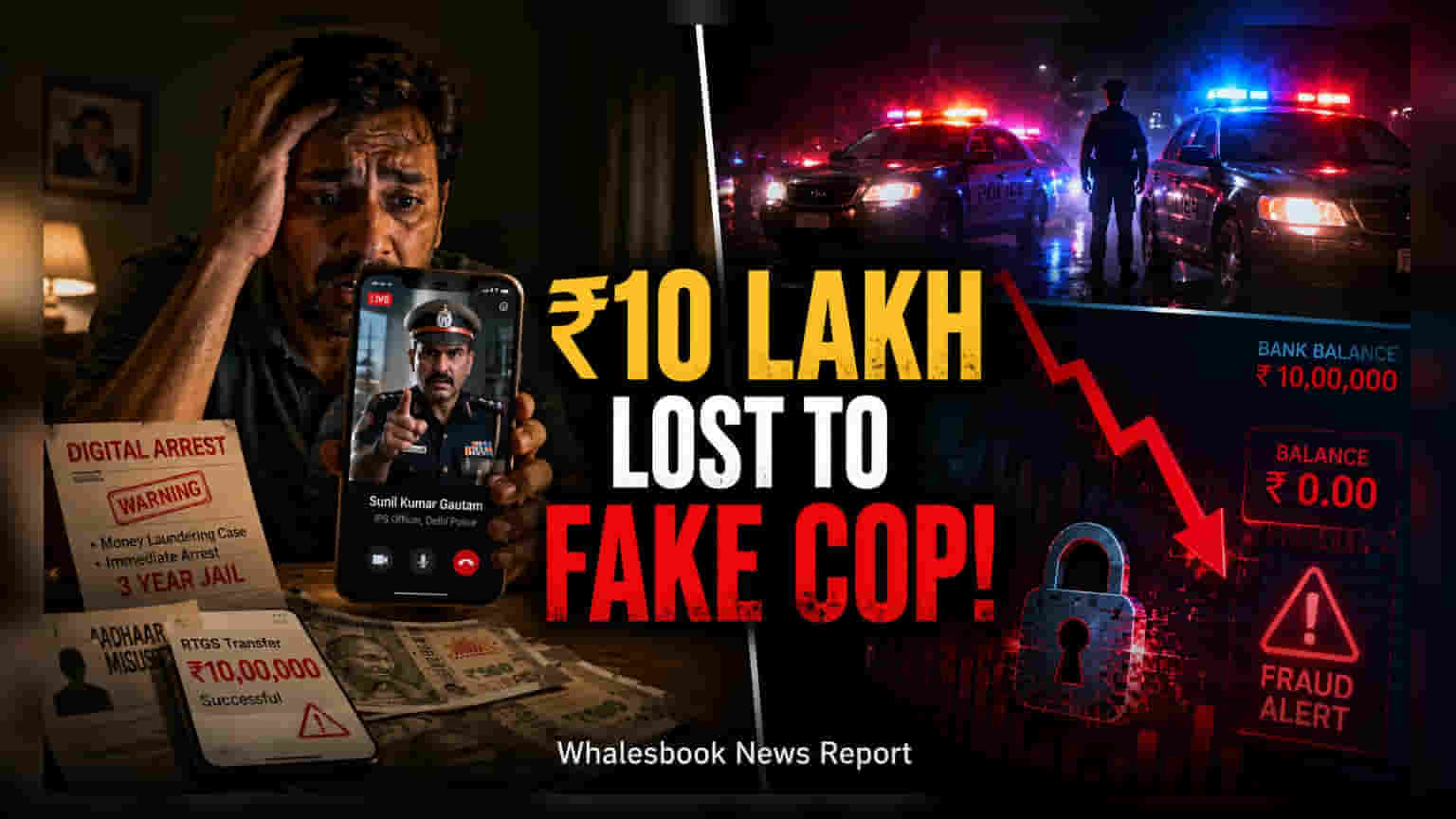 Rajasthan Man Loses ₹10 Lakh in Digital Arrest Scam