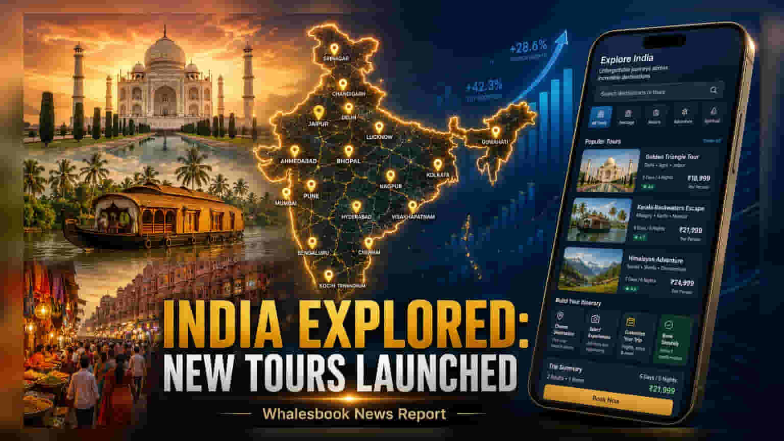 MakeMyTrip ની મોટી જાહેરાત: 350+ ગાઇડેડ ટૂર લોન્ચ, ભારતમાં $1 બિલિયન IPO લાવવાની યોજના