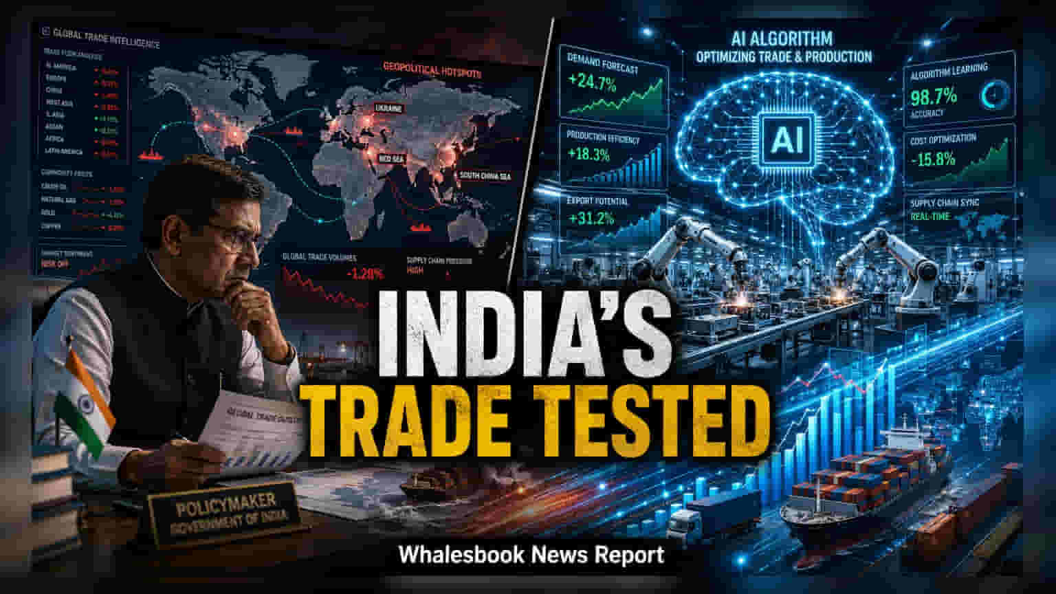 India Tackles Global Trade Volatility and AI Job Risks