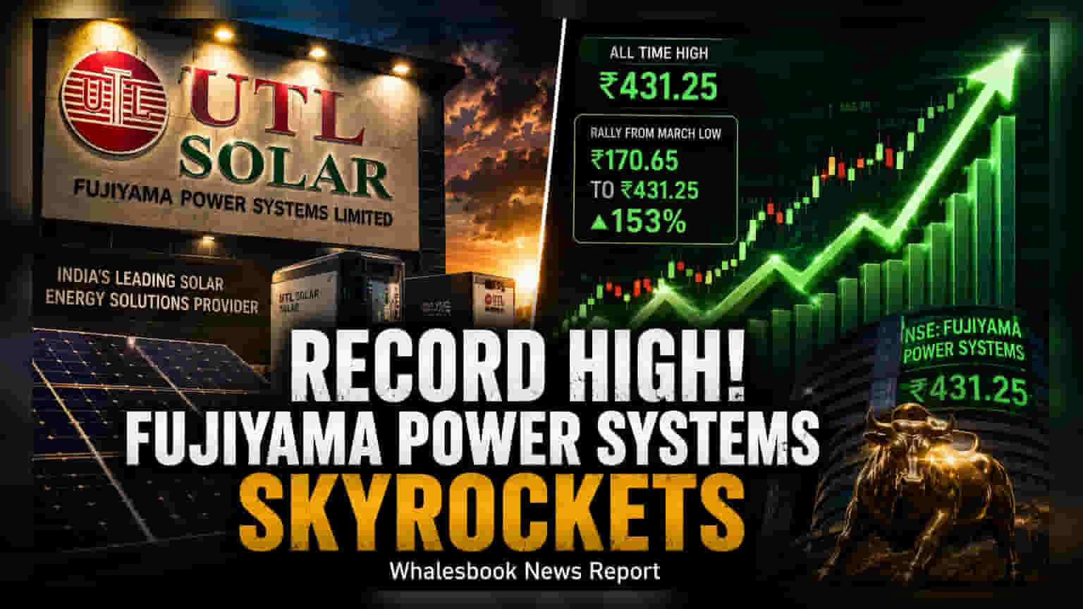 Fujiyama Power Shares Hit Record High After Strong Q1 Growth