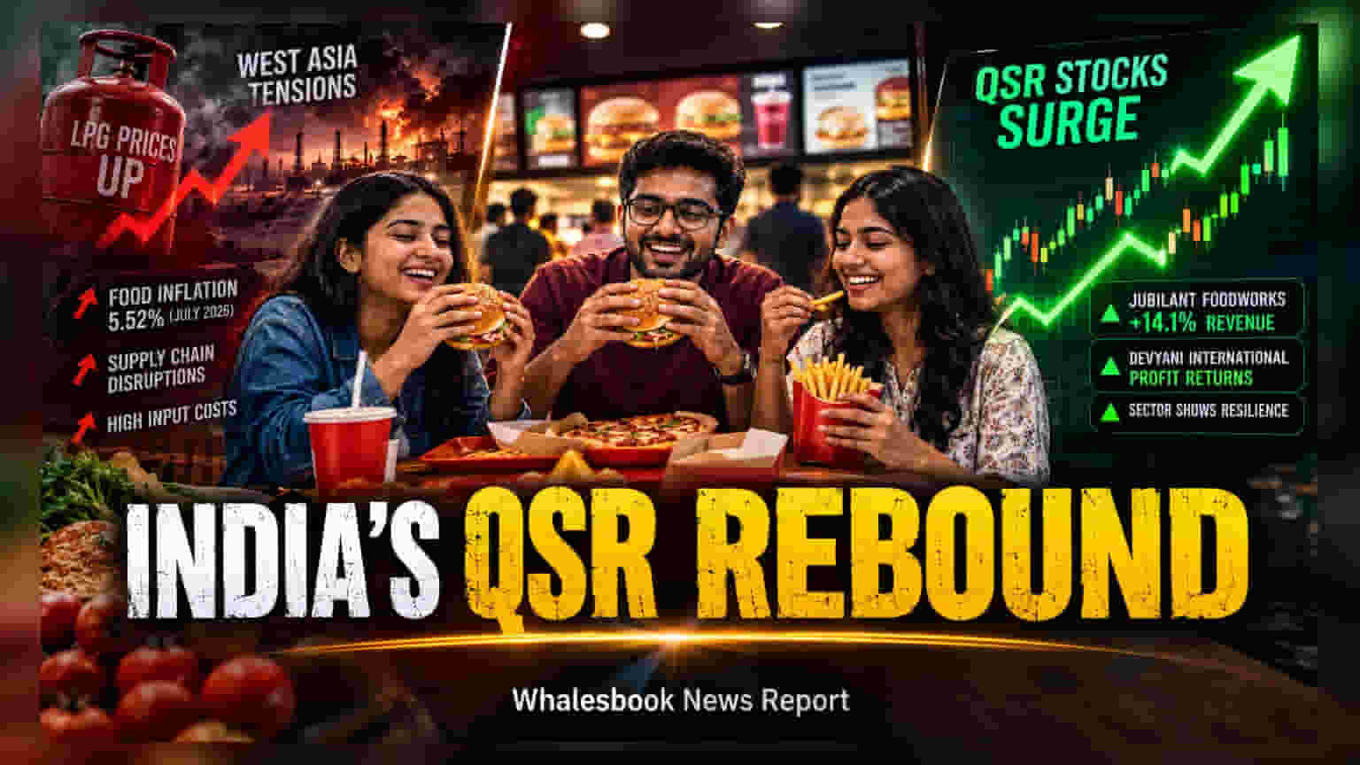 QSR સેક્ટરનો કમાલ! મોંઘવારી વચ્ચે પણ FY27 ના Q1 માં જબરદસ્ત દેખાવ
