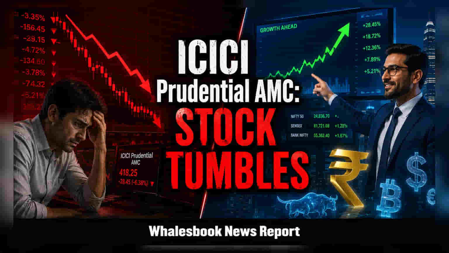 ICICI Prudential AMC Shares Drop 2% Amidst Market Volatility