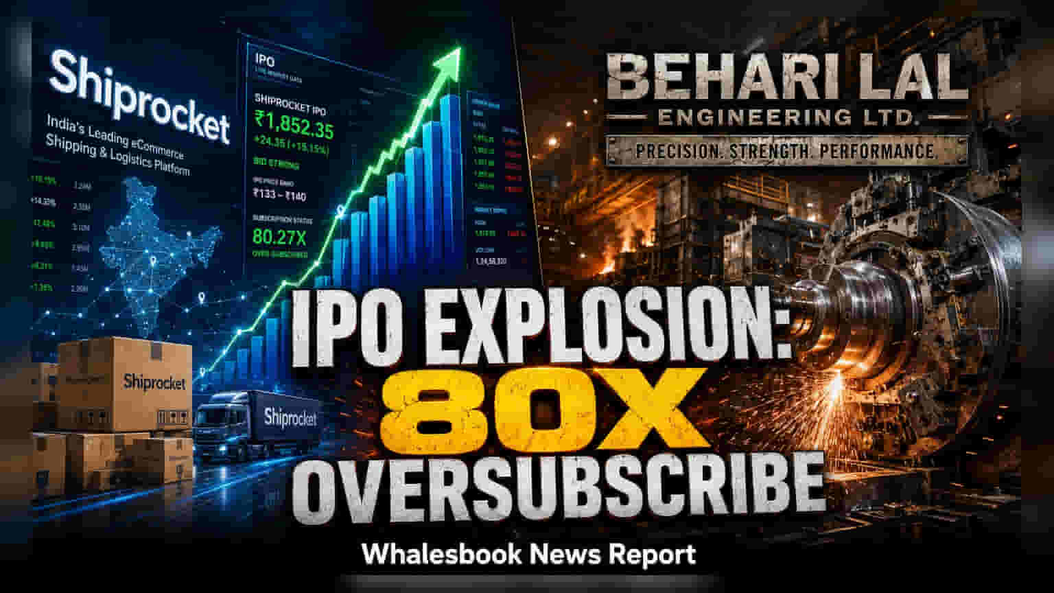 Shiprocket, Behari Lal Engineering IPOs Close As Listing Nears