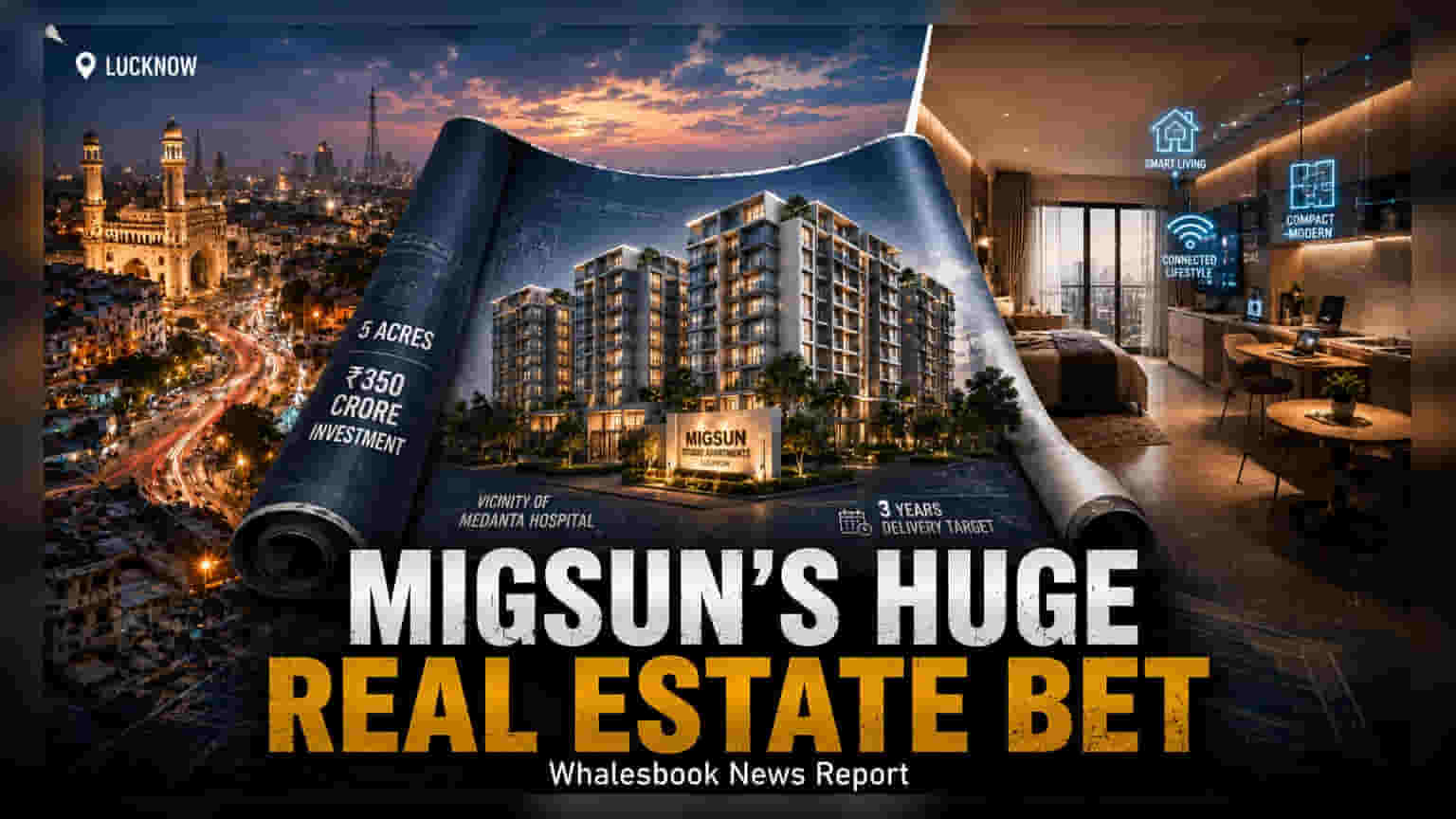 Migsun Group Invests ₹350 Crore in New Lucknow Project