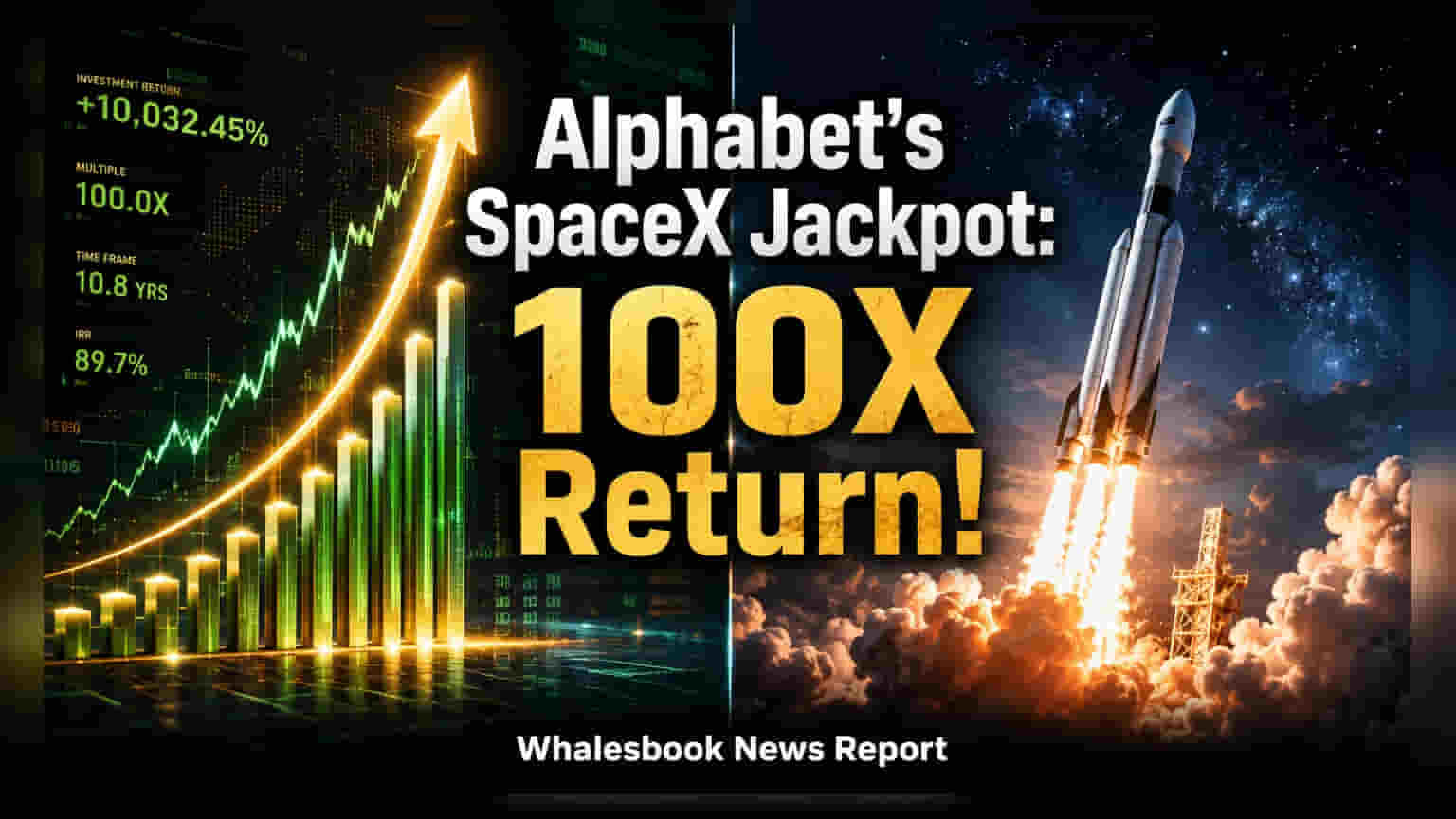Alphabet ची SpaceX मधील गुंतवणूक $94 अब्ज डॉलर्सवर पोहोचली!