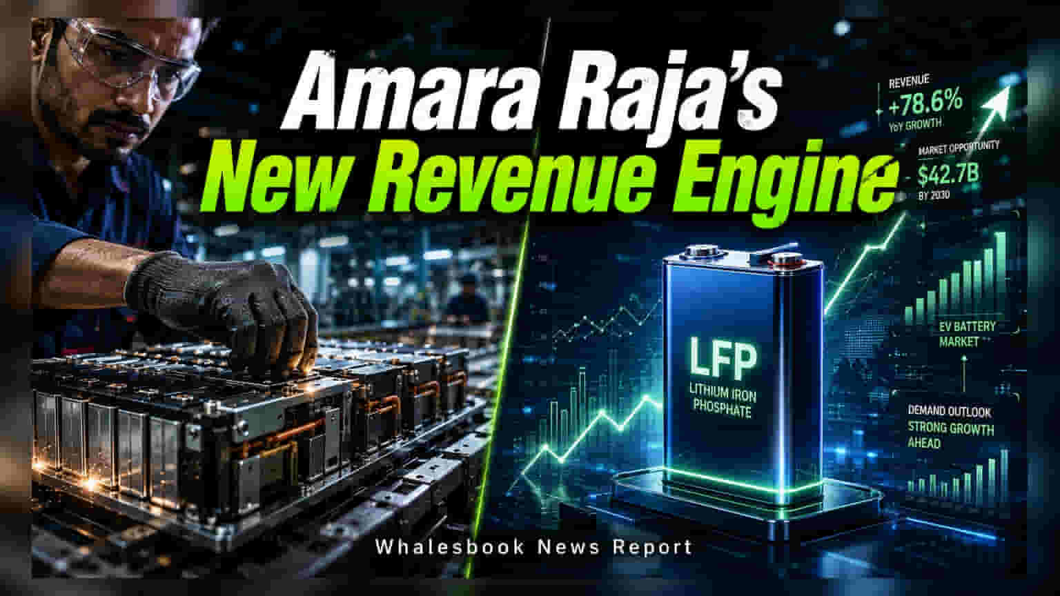 Amara Raja Targets Near-Term Growth With New 10 GWh BESS Plant