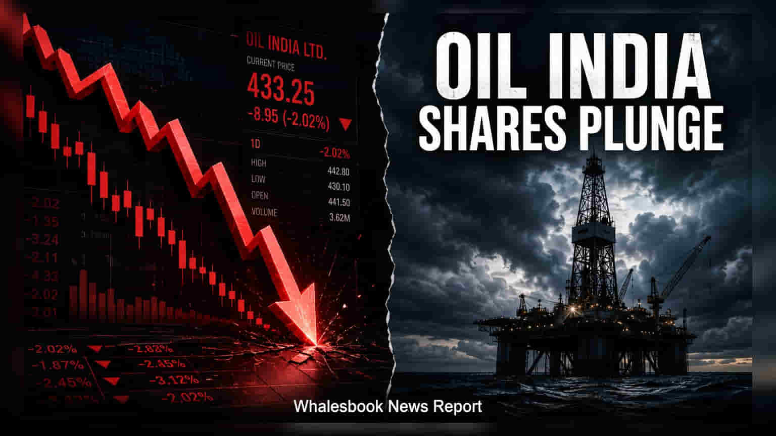 Oil India Share Price: तिमाही में 91% मुनाफे का उछाल, पर सालाना नतीजों में गिरावट! शेयर **2%** लुढ़का